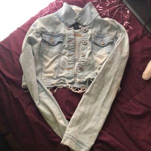 Cropped Jean jacket